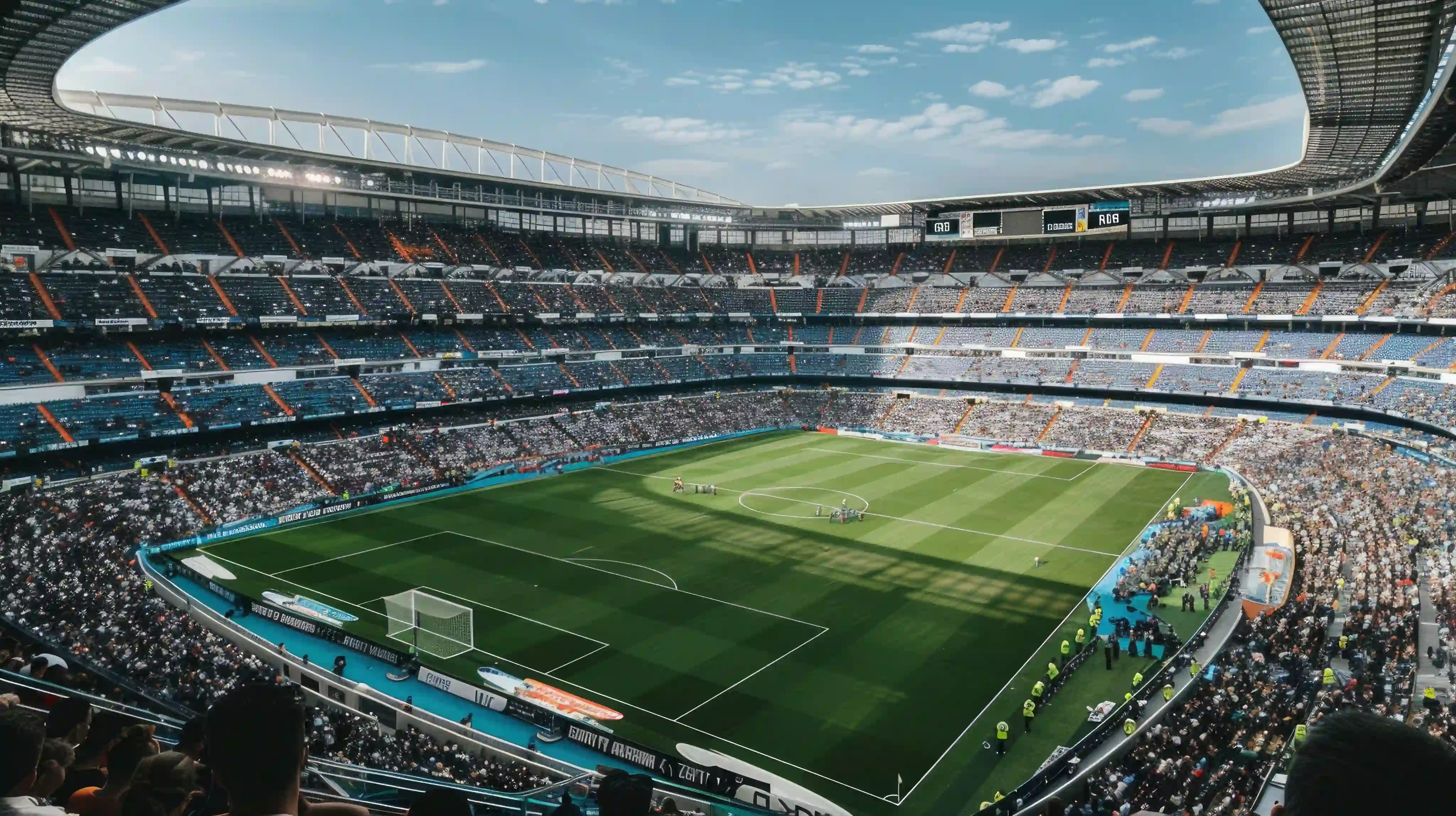 Stadium celebration