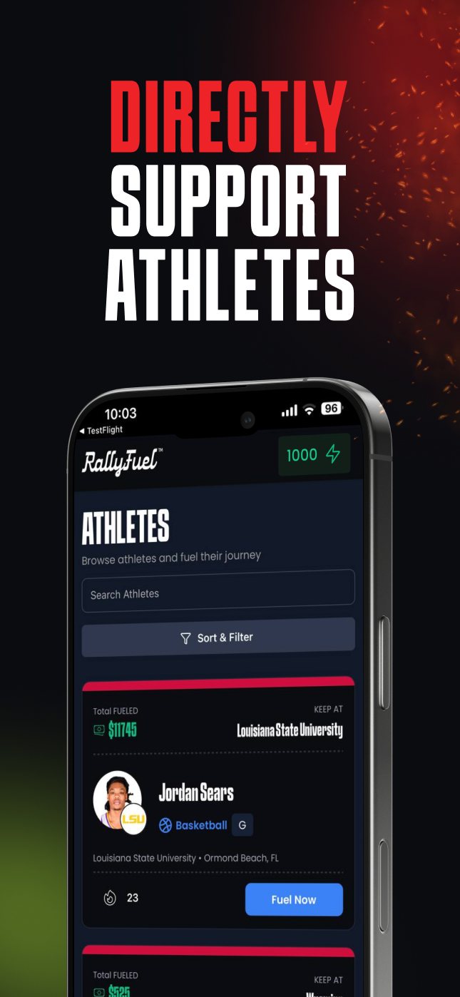 RallyFuel app screenshot 2
